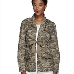 G.I.L.I. Camo Printed Jacket